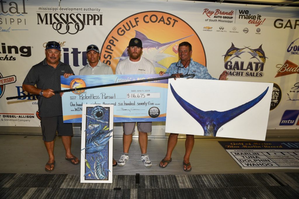 RelentlessPursuit 1024x683 Relentless Pursuit Tops the Field in the 2019 Mississippi Gulf Coast Billfish Classic